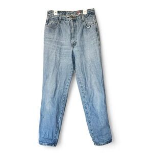 Vintage Gitano High Rise Mom Jeans - Blue Wash - 100% Cotton - Size 12